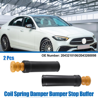 2pcs Coil Spring Damper Bumper for Mercedes-Benz C63 (2008–2015) No.2043210106/2043260098