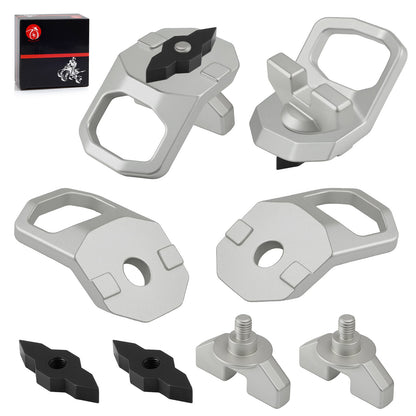 Set of 4 Lock and Ride Max D-Rings for Polaris Xpedition (2024–2025)