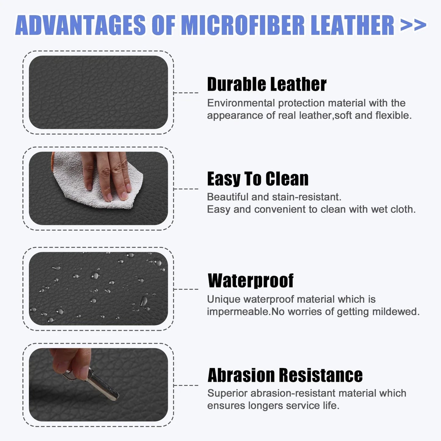 Center Console Armrest Cover Faux Leather for BMW Mini Cooper (2002-2008)
