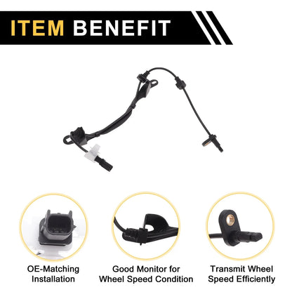 ABS Wheel Speed Sensor for Honda Jade (2015-2020) 1 x Rear Left