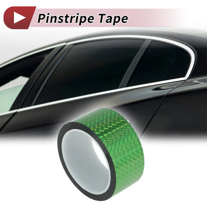 Pinstripe Tape 45mmx50m for Car Motorcycle Boat Laser Green (1 Pcs)