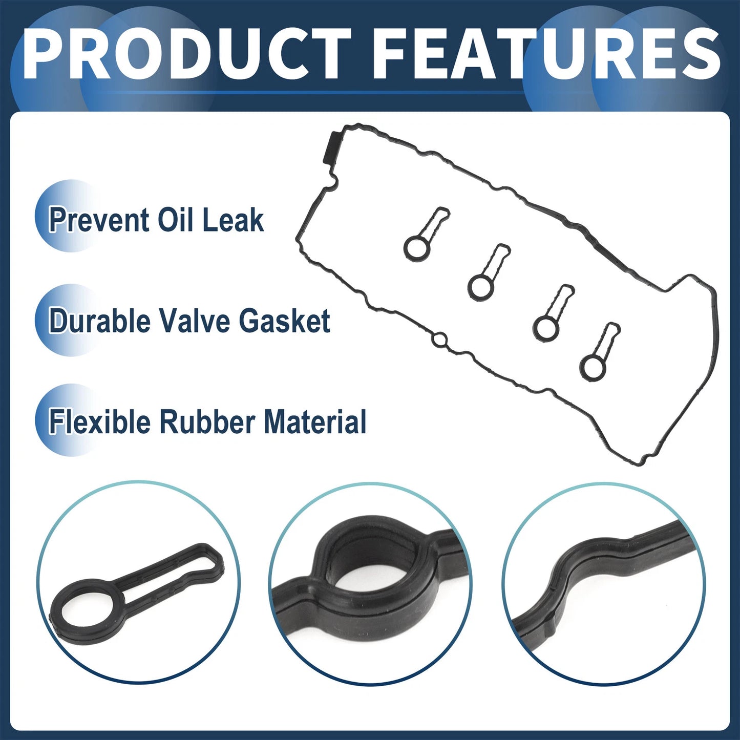 Valve Cover Gasket No. 11127807017 for BMW 1 Series (2003–2013)