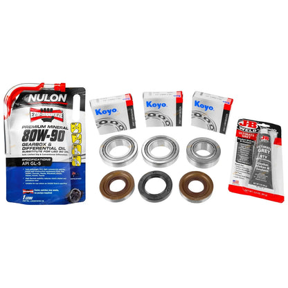 Front Diff Bearings, Seal & Oil Kit for Mitsubishi Triton (96-06)