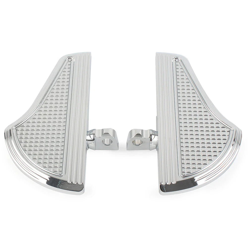 Rear Floorboards Foot Pegs for Harley Dyna Softail Electra Glide V-Rod