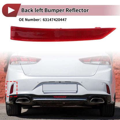 Rear Left Bumper Reflector No.63147420447 for BMW 320i (2020–2022)