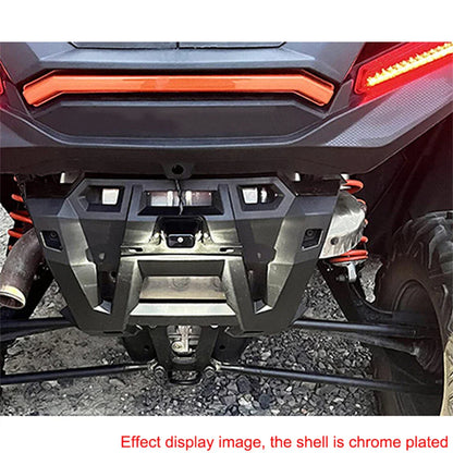 LED License Plate Light Bracket for Chrome Motorcycle Boat ATV Van (Waterproof)