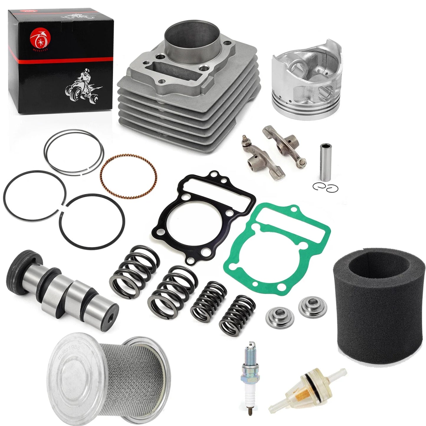 120cc 58mm Big Bore Cylinder Kit Air Filter for HONDA CRF100F (2003–2016)
