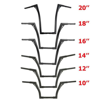 10" 12" 14" 16" 18" 20" Rise 1 1/4" Handlebar for Harley Sportster 883 (2004-2023)