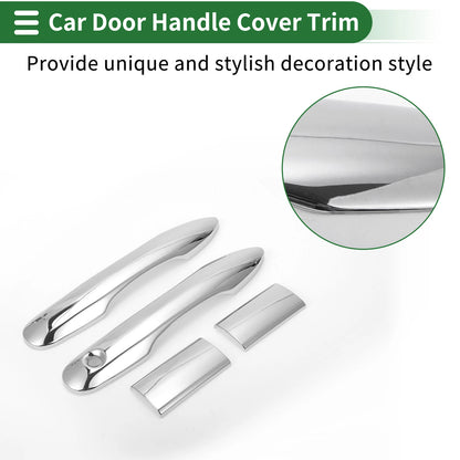 Car Door Handle Cover Trim for Toyota HiAce  - Silver Tone