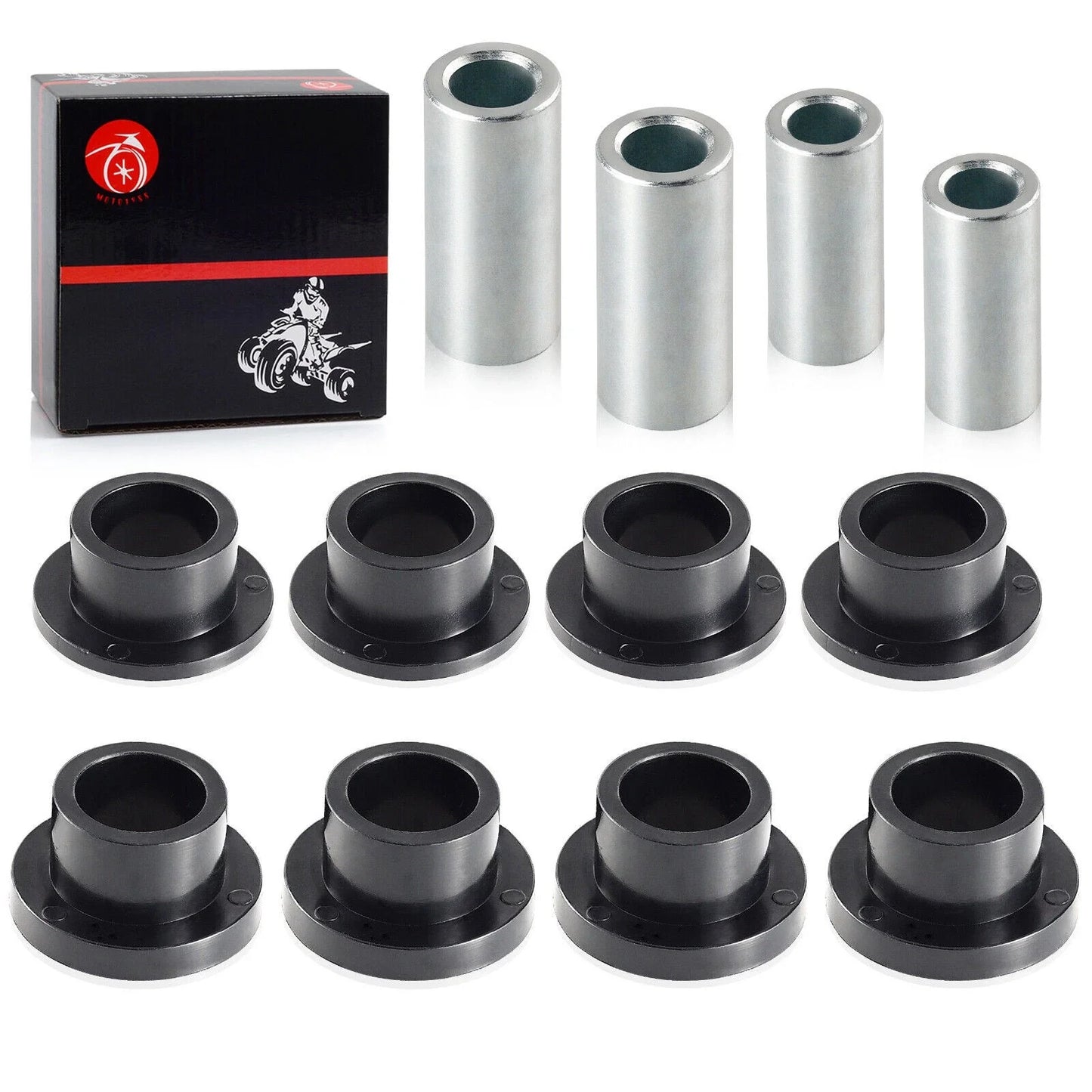 Front Shock Bushing Sleeve Kit for Polaris Ranger Diesel HST Brutus XD (2010–2014)