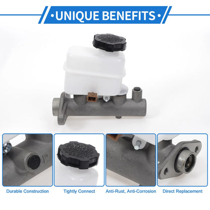 Brake Master Cylinder with Reservoir No.M630194 for Hyundai Sonata (2002–2003)