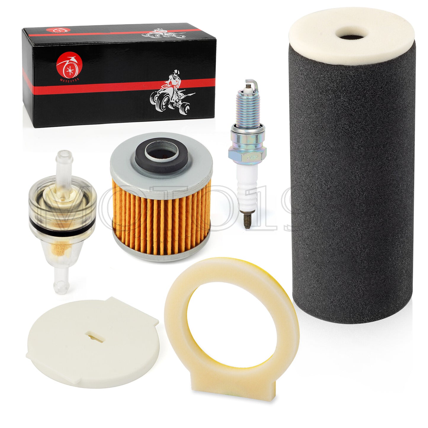 Air Filter Cage Guide & End Cap for Yamaha Grizzly 600 (1998–2001)