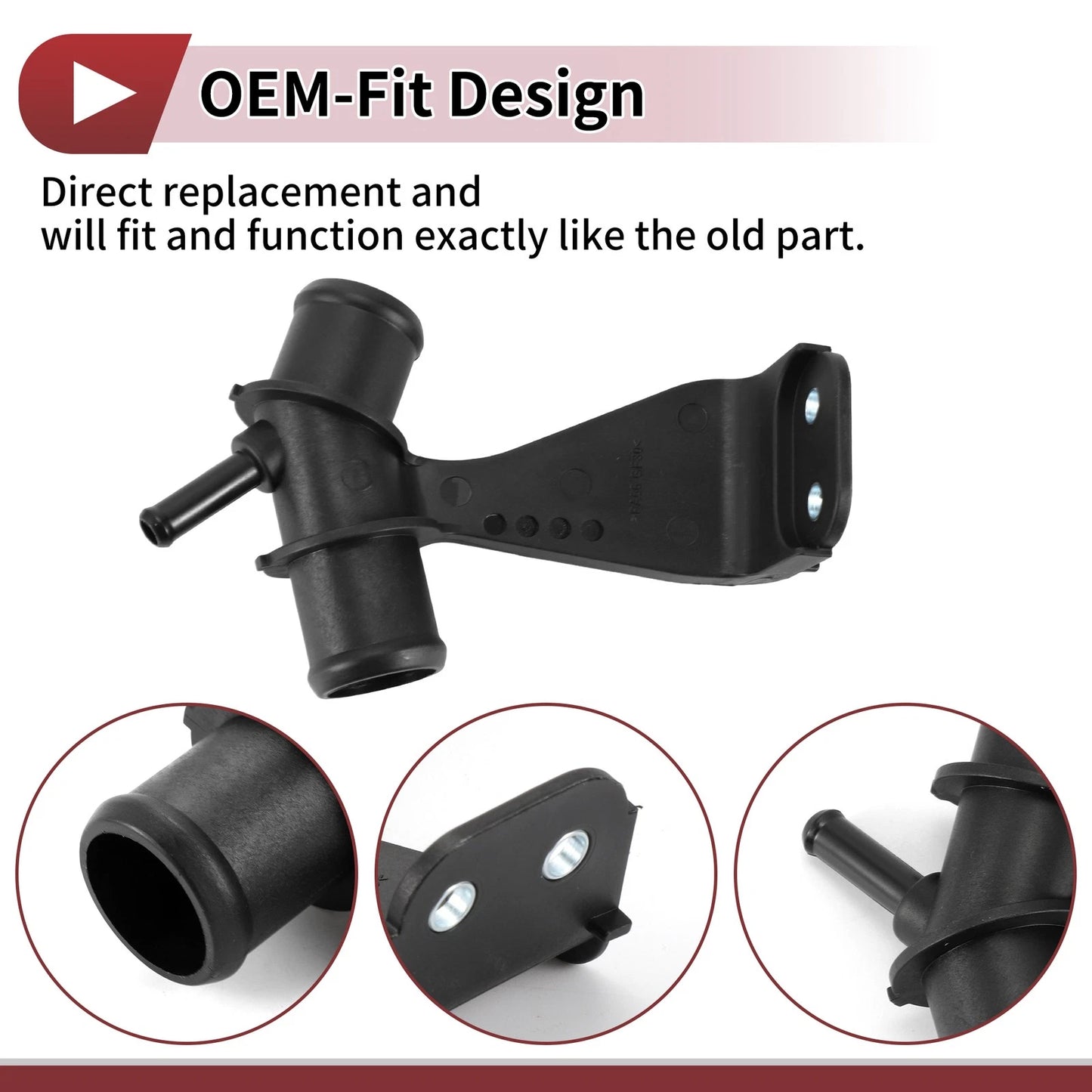 Engine Coolant Thermostat Housing Assembly for Toyota Corolla L4 1.8L (2009–2017)