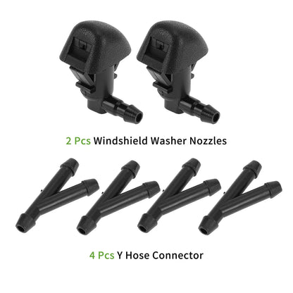 Windshield Washer Nozzle & Hose Connector for Honda (2011-2017)