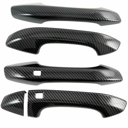 Carbon Fiber Exterior Car Door Handles Cover Trim for Kia K5 Optima (2020–2021)
