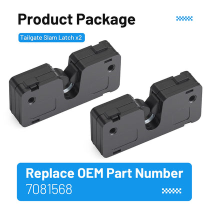 2X Tailgate Slam Latch for Polaris Pro XD (2022–2025)