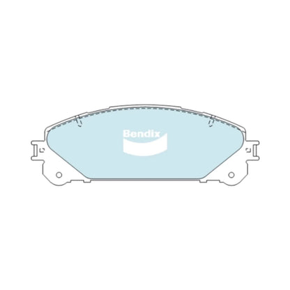 4WD Front Disc Brake Pad Set for Kluger GSU40/45/50/55 (2007-2020)
