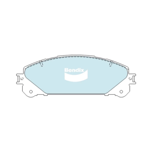 4WD Front Disc Brake Pad Set for Kluger GSU40/45/50/55 (2007-2020)