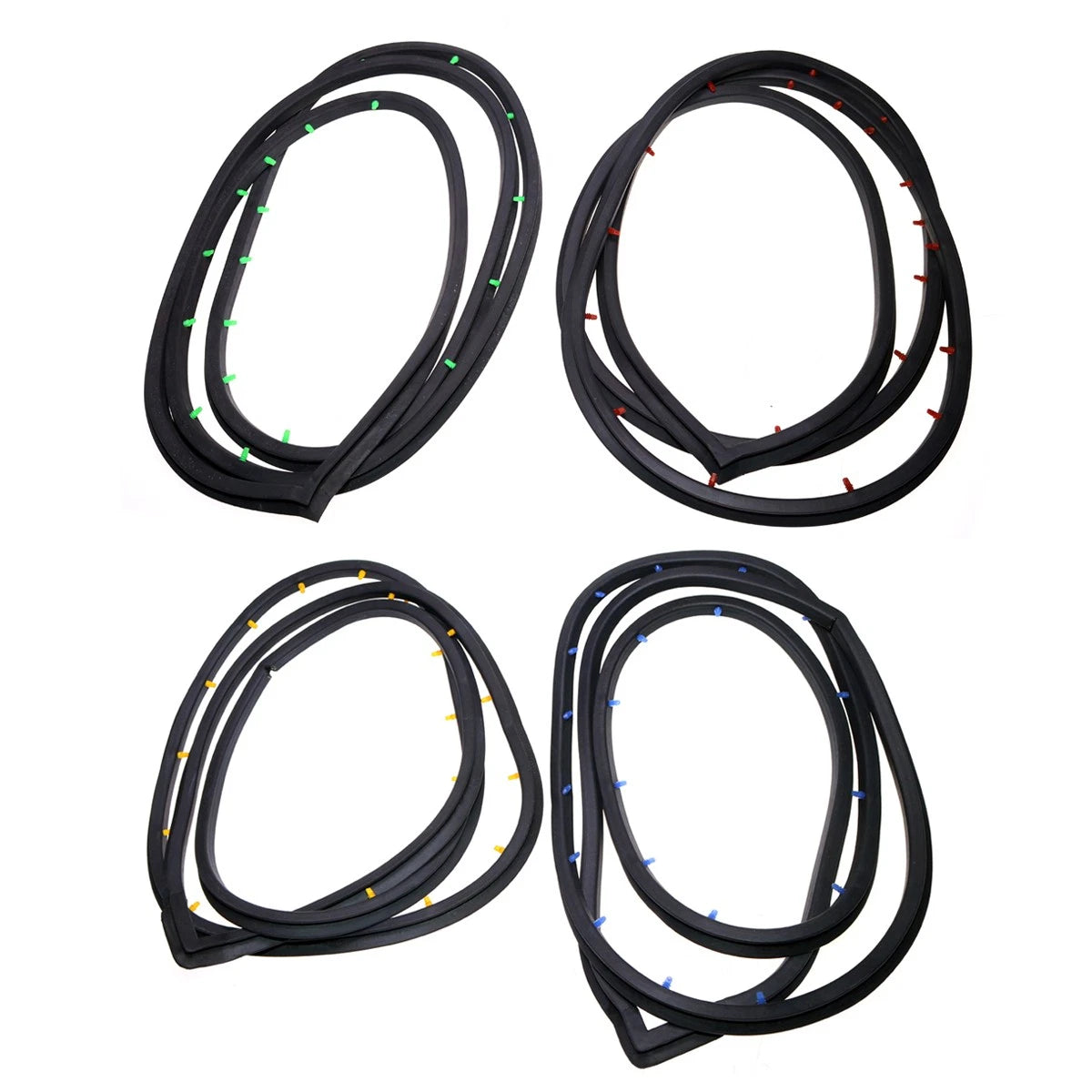 Set of 2 Weatherstrip Seals for Datsun Bluebird 810 (1976–1979)