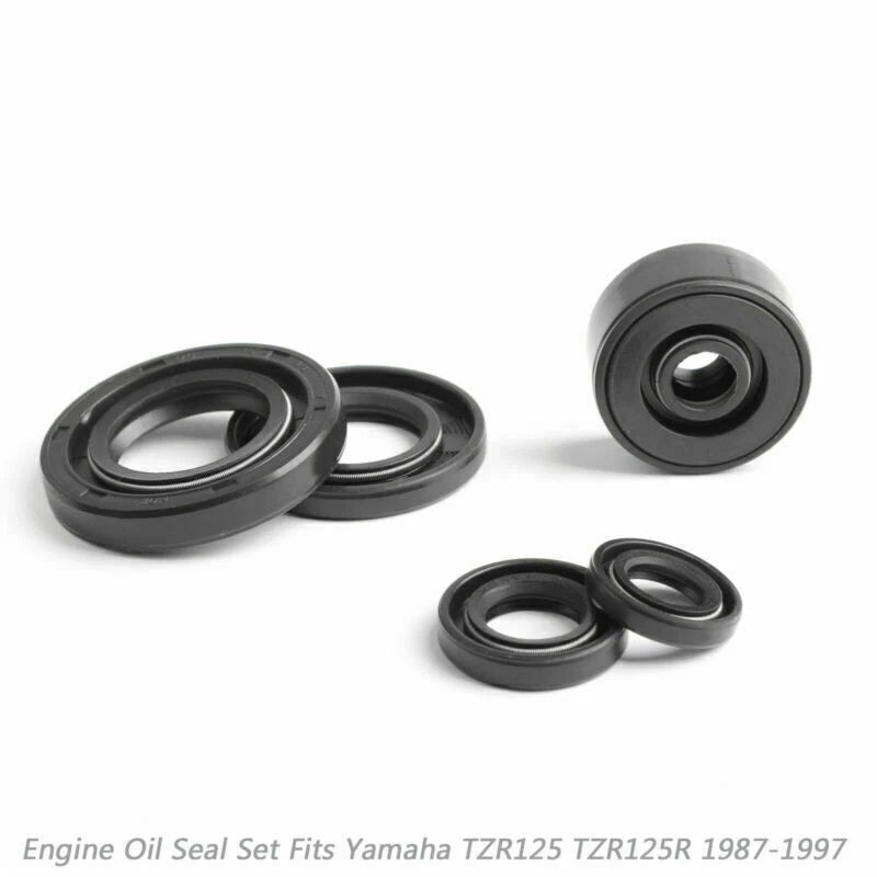 Crankshaft Engine Oil Gasket Kit for Yamaha TZR125 TZR125R (1987–1997)