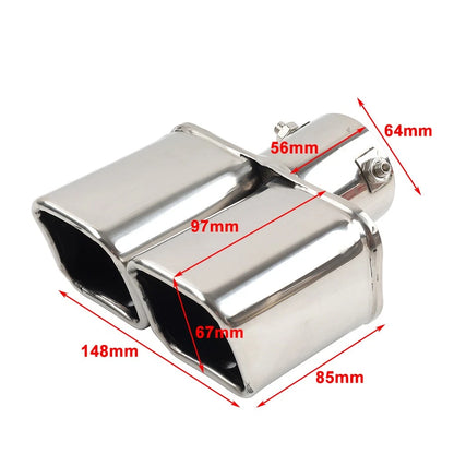 22MM 25MM Universal Motorcycle Handle Bar End Rearview Mirrors Black