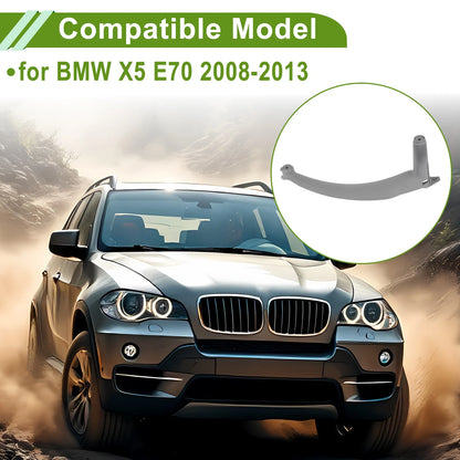 Door Panel Handle Pull Trim Cover for BMW X5 E70 (2007–2013) No. 51416969403 Gray Black