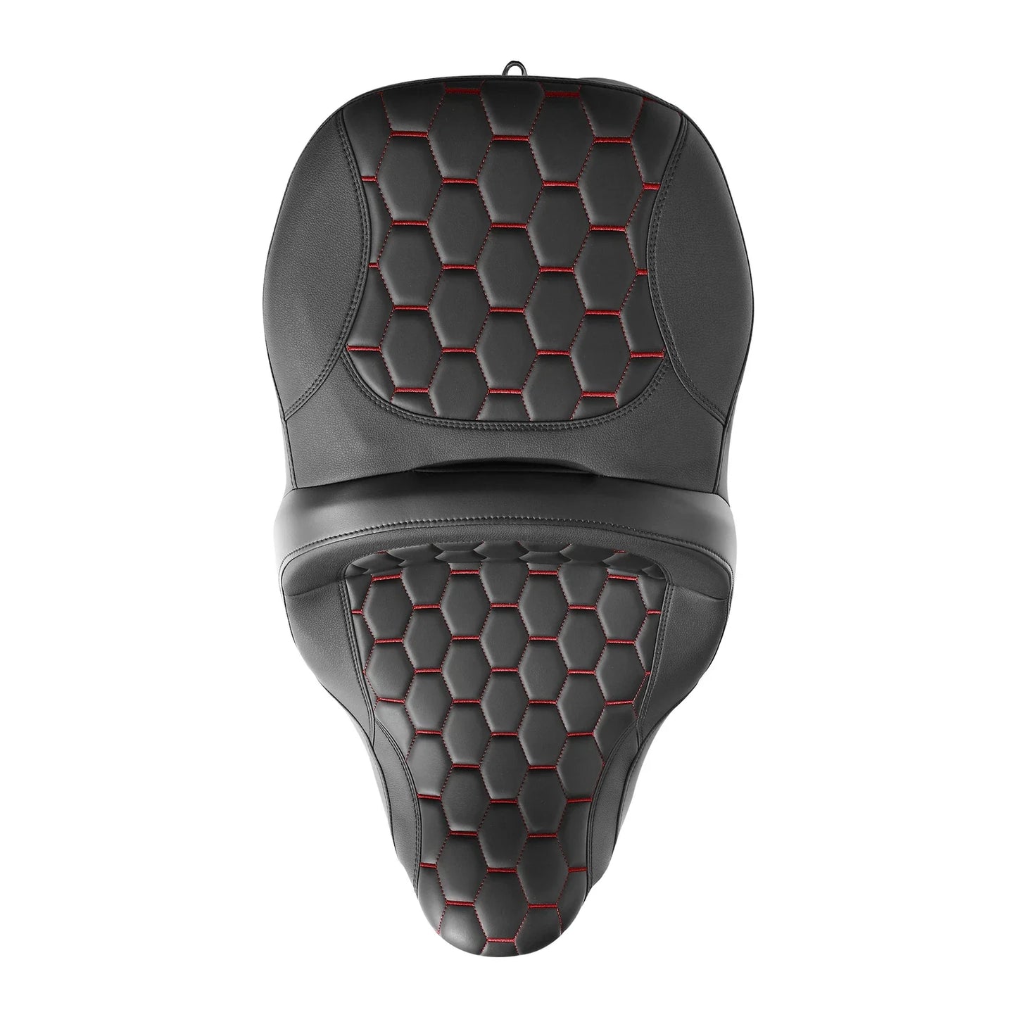 Black Driver Passenger Seat for Harley Touring Electra Tri Glide (2009-2023)