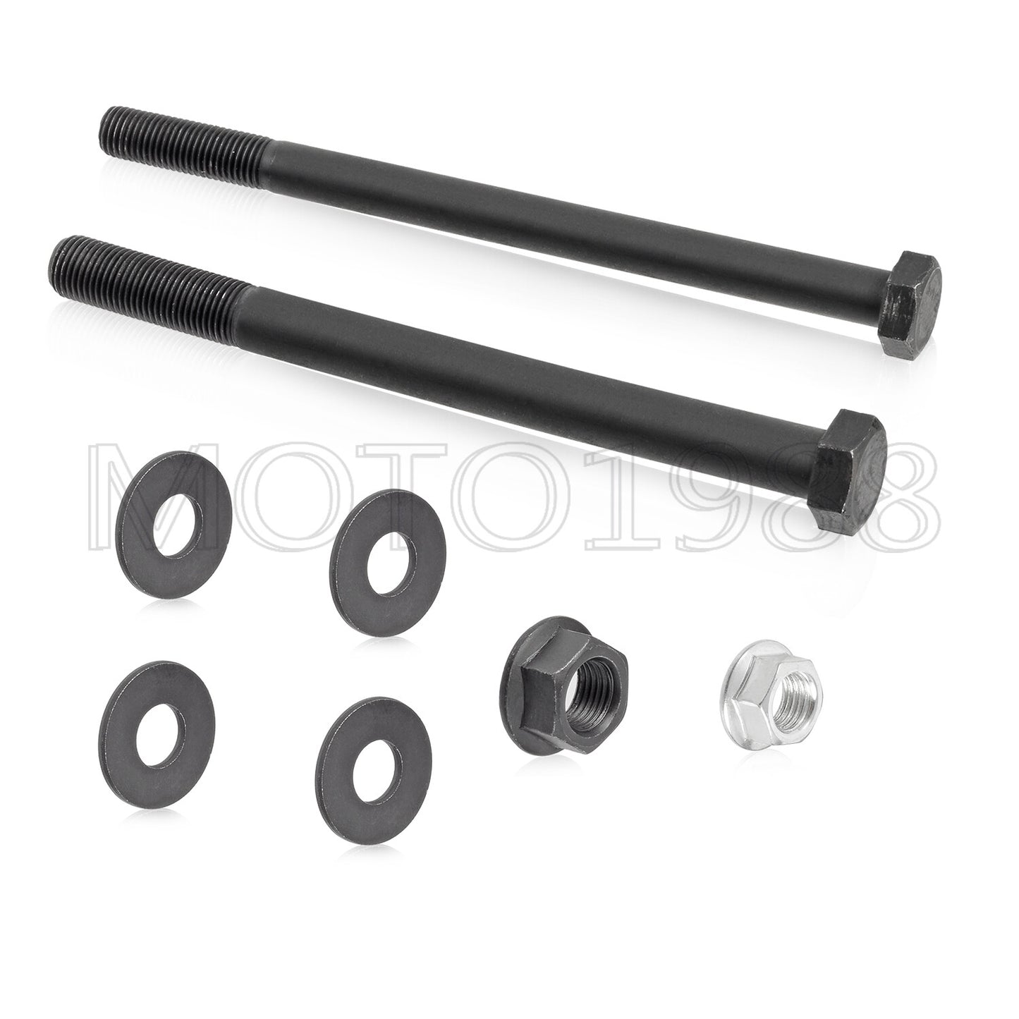Set of 4 Rear Hub Axle Bearing Carrier Bolts for Yamaha Banshee 350 (1989–2006)