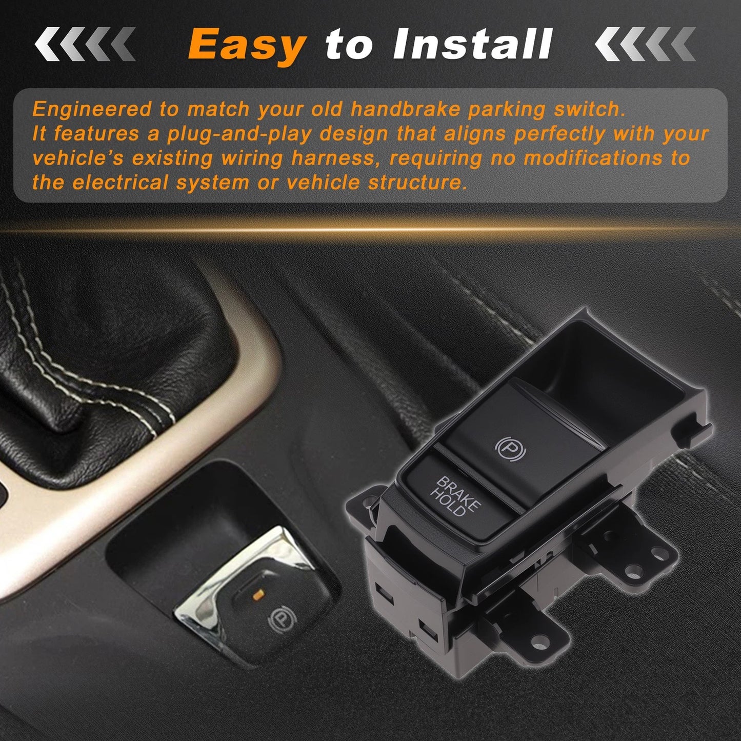 Parking Brake Switch for Honda HR-V (2016–2020) 35355T7AJ112M1