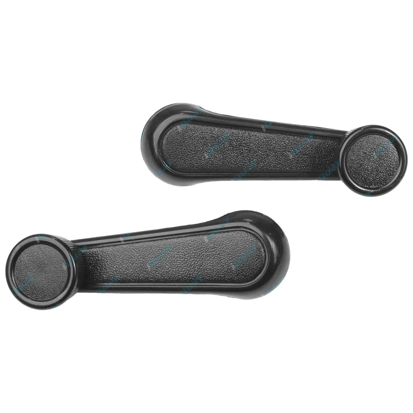 Front or Rear Black Window Crank Handles Pair for Hilux LN65 YN65 YN67 83~88
