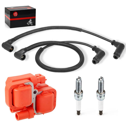 Ignition Coil & Spark Plug Set for Can-Am Maverick 1000R (2013–2018)