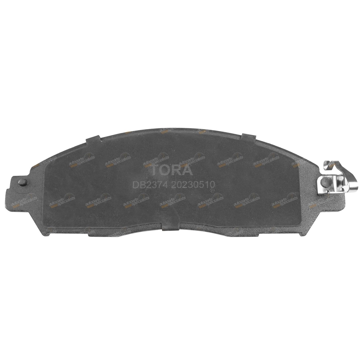 Set of 4 Front Disc Brake Pads for Nissan Navara D23 (2015–2018)