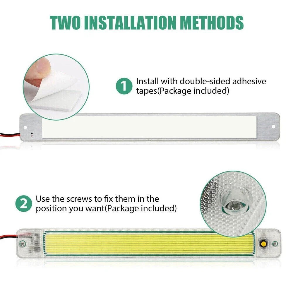 LED Strip Lights / 12V–24V Bar Interior Lamp for Motorhome RV UTE UTV