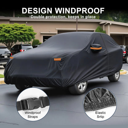 Waterproof 210D-PU Car Cover for Hyundai Tucson (2016–2023)