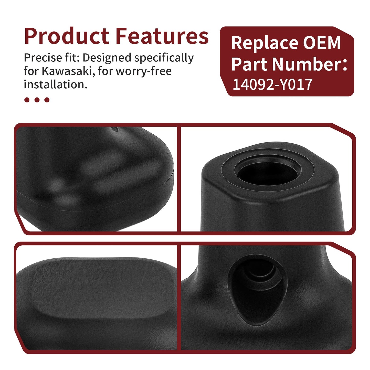 Shift Lever Knob for Kawasaki Brute Force 300 (2012–2025)