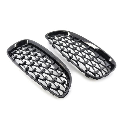 Front Upper Bumper Mesh Grille for BMW E89 Z4 (2009-2016) Gloss Black