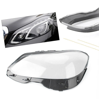 Left Headlight Lens Cover for Mercedes Benz W212 (2014-2015)