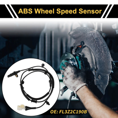 ABS Wheel Speed Sensor No.FL3Z2C190B for Ford F-150 (2010) 1 Pc Rear Left