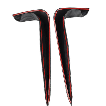 Front Bumper Side Splitter Spoiler for BMW 3 Series E90 E91 (2005-2008)