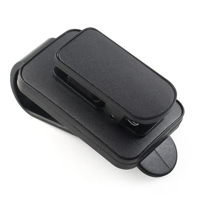 Sun Visor Clip Holder for Car - Fit Glasses, Sunglasses, Eyeglass Cards - Black