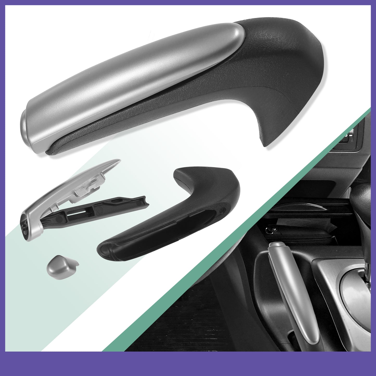 Handbrake Grip Cover Kit for Honda Civic (2006–2011)