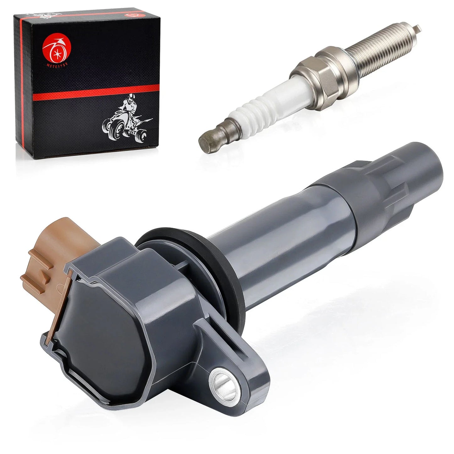 Ignition Coil Stick Iridium Spark Plug for Can-Am Maverick X3 (2018–2022)