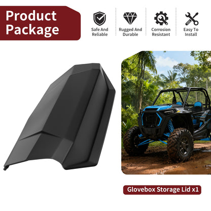 Glovebox Storage Lid for Polaris RZR 900 XP 4 Turbo S (2015–2021)