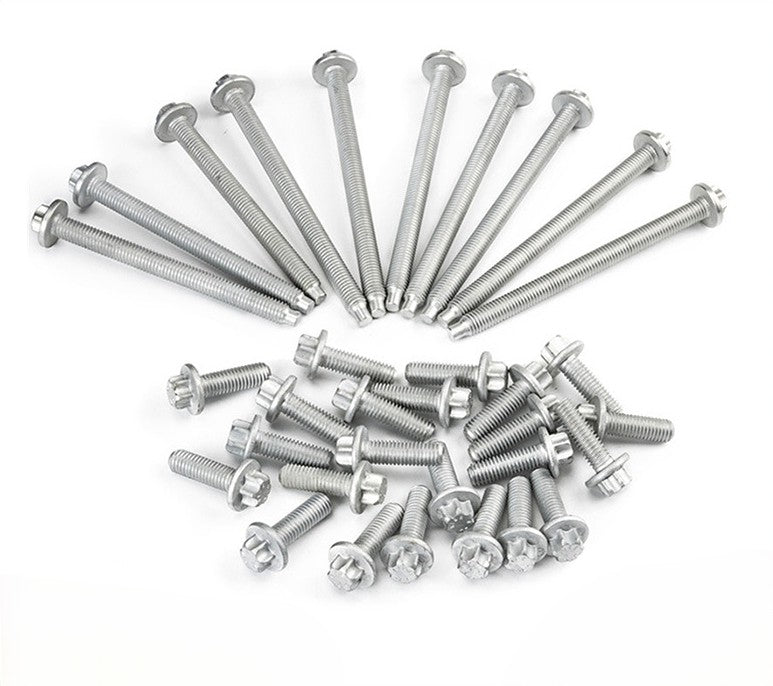 Set of 10 Engine Oil Pan Bolts for BMW F20 F22 E90 E92 E93 (2012–2019)