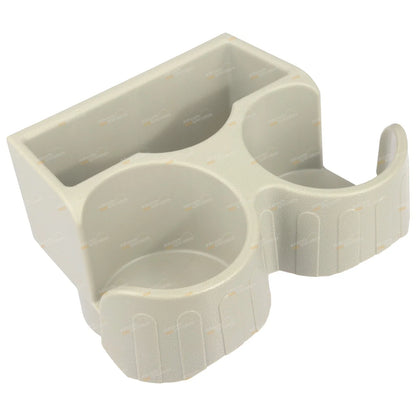 Beige Multiple Cup Holder for Nissan Patrol GU Y61 Cupholder for Two Large Cups