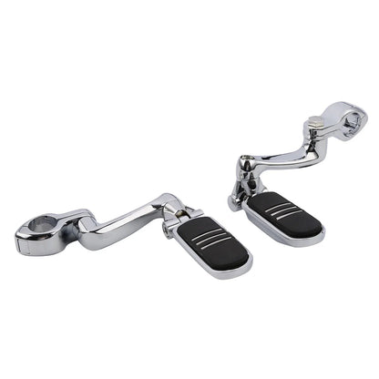 360 Adjustable Highway Foot Pegs 1.25" for Motorcycle Engine Guard