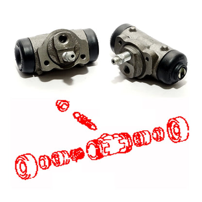 Rear Wheel Brake Cylinders for Toyota HiAce RegiusAce (2005–2023)