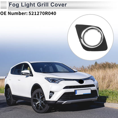 1 Pc Fog Light Grill for Toyota RAV4 (2009–2013) No. 521270R040