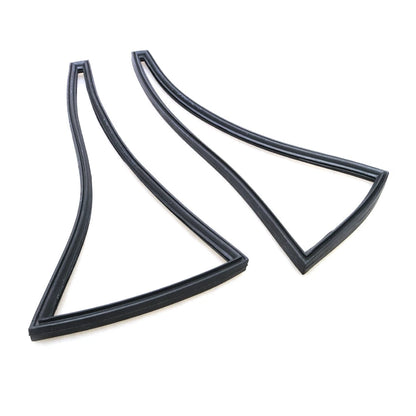 Set of 2 Rubber Weatherstrip Quarter Seals for Nissan Datsun Patrol G60 (1960–1980)