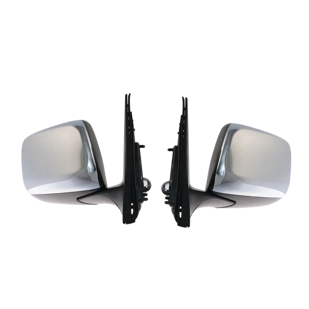 Chrome Electric Mirror Set for Toyota Land Cruiser (2008–2021)